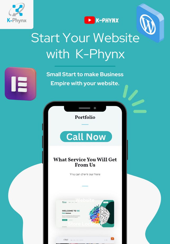 Start Your Website with K Phynx 1 Home | Website Designer Near Me website designer near me