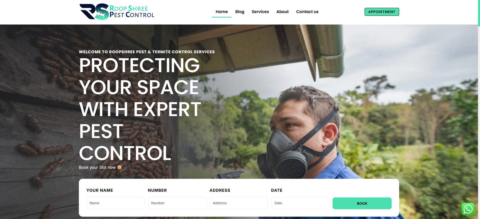 roopshree pest control