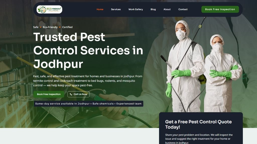 ECO Friendly Pest Control