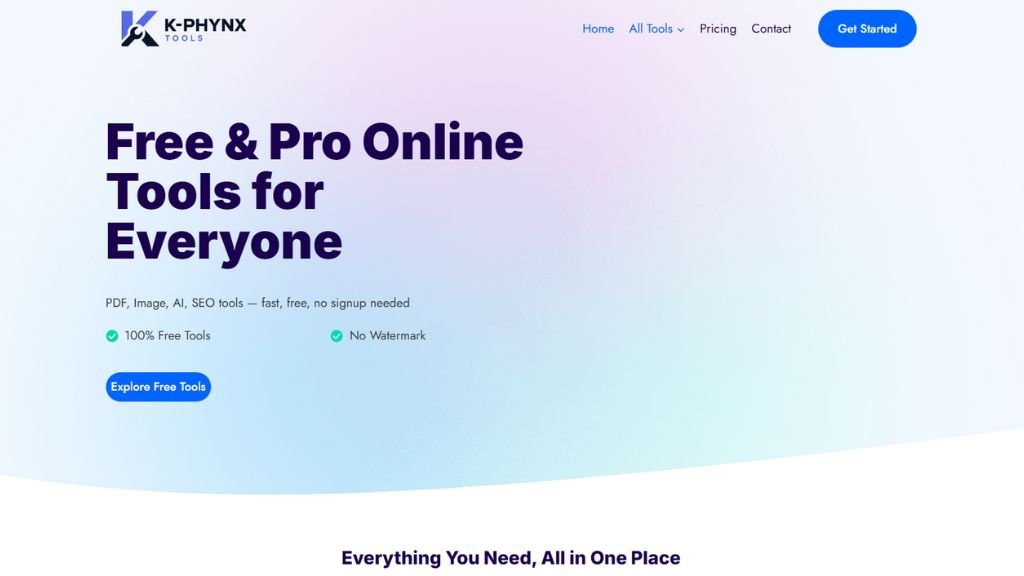 KPHYNX Digital Tools